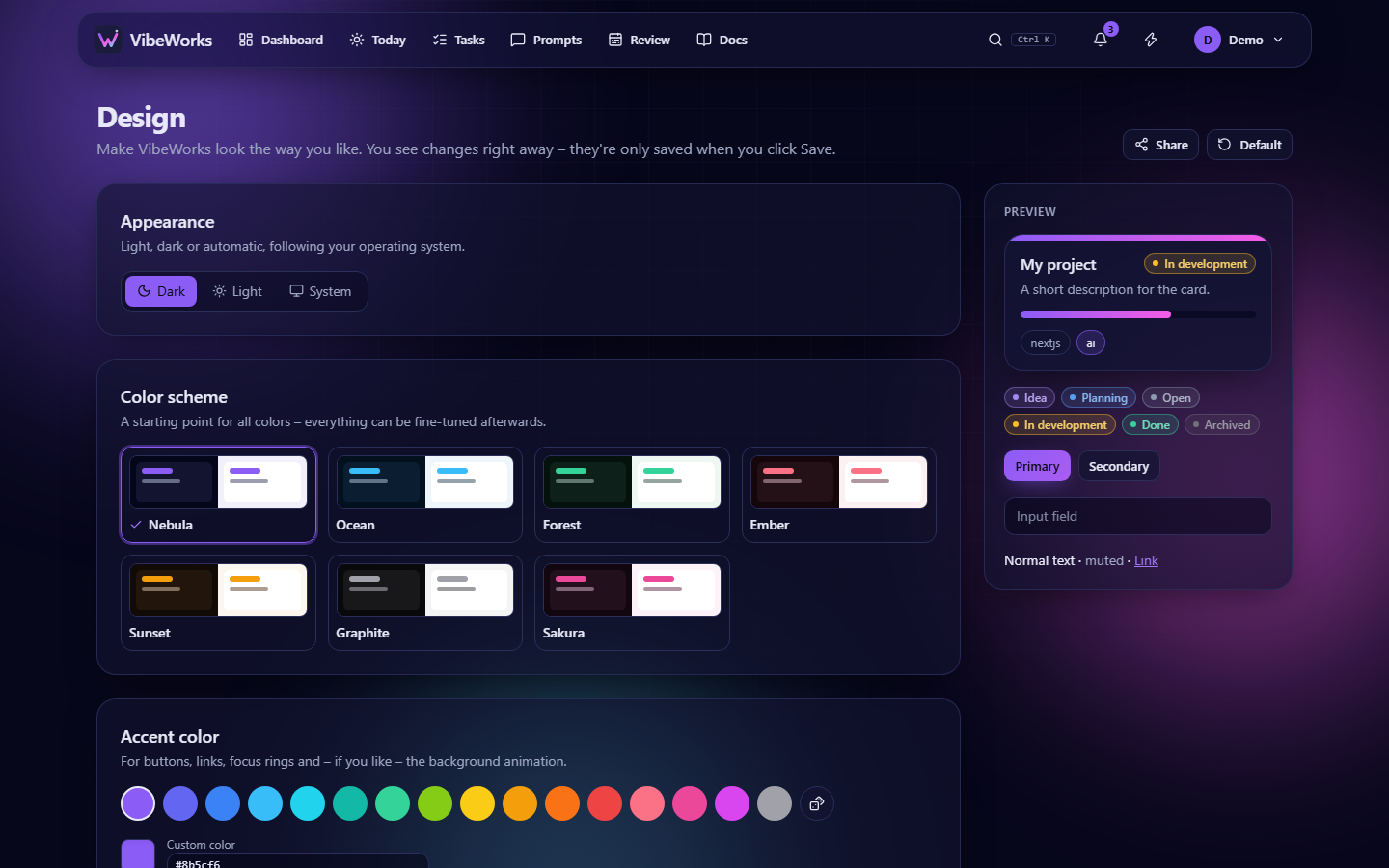 Design editor