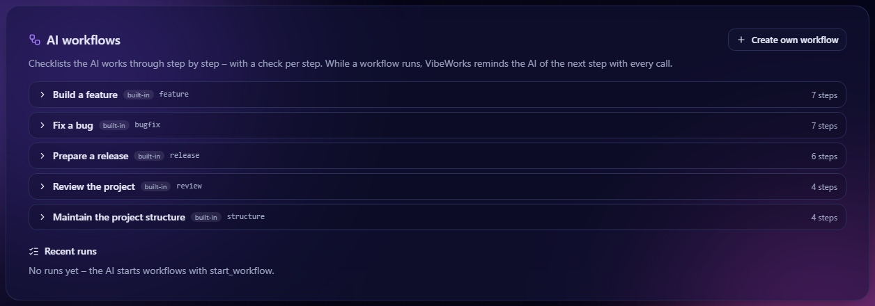AI workflows